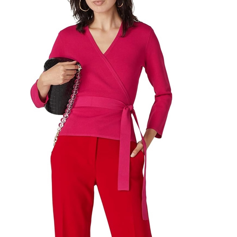 Diane von Furstenberg Landon Wrap Sweater